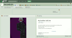 Desktop Screenshot of black-death-bird.deviantart.com