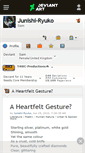Mobile Screenshot of junishi-ryuko.deviantart.com
