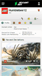 Mobile Screenshot of humblebee12.deviantart.com