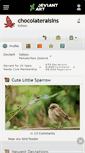 Mobile Screenshot of chocolateraisins.deviantart.com