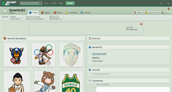 Desktop Screenshot of dynamics82.deviantart.com