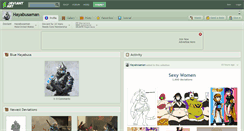 Desktop Screenshot of hayabusaman.deviantart.com