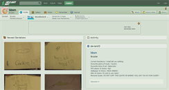 Desktop Screenshot of bbsm.deviantart.com