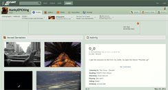 Desktop Screenshot of munkyepicking.deviantart.com