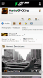 Mobile Screenshot of munkyepicking.deviantart.com