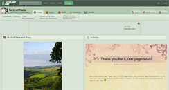 Desktop Screenshot of foreverfrodo.deviantart.com