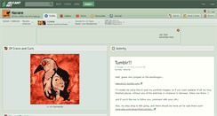 Desktop Screenshot of navare.deviantart.com