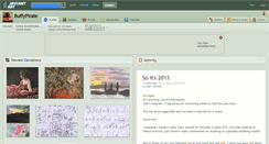 Desktop Screenshot of buffypirate.deviantart.com