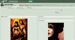 Desktop Screenshot of lady-kira-night.deviantart.com