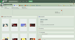 Desktop Screenshot of geforce-5200.deviantart.com