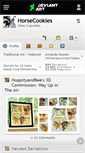 Mobile Screenshot of horsecookies.deviantart.com