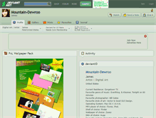 Tablet Screenshot of mountain-dewroo.deviantart.com