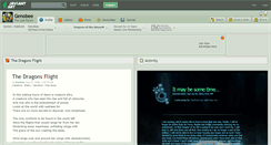 Desktop Screenshot of genobee.deviantart.com