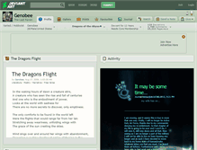 Tablet Screenshot of genobee.deviantart.com