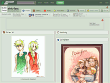 Tablet Screenshot of elric-fans.deviantart.com