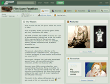 Tablet Screenshot of film-score-fanatics.deviantart.com