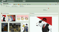 Desktop Screenshot of nanei-chan.deviantart.com