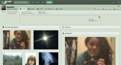Desktop Screenshot of masilgirl.deviantart.com
