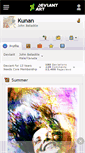 Mobile Screenshot of kunan.deviantart.com