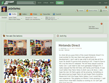 Tablet Screenshot of jcgroovez.deviantart.com