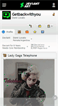Mobile Screenshot of getbackwithyou.deviantart.com
