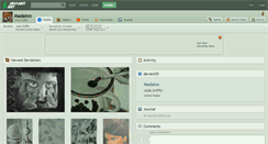 Desktop Screenshot of madainn.deviantart.com