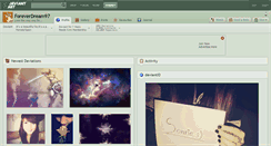 Desktop Screenshot of foreverdream97.deviantart.com