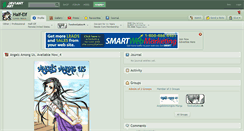 Desktop Screenshot of half-elf.deviantart.com