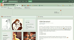 Desktop Screenshot of gorgeouszombiegirl.deviantart.com