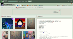 Desktop Screenshot of mewmewminto1123.deviantart.com