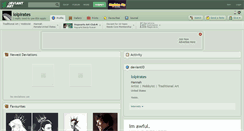 Desktop Screenshot of lolpirates.deviantart.com