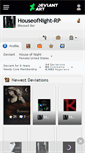 Mobile Screenshot of houseofnight-rp.deviantart.com