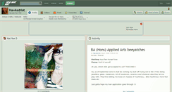 Desktop Screenshot of hawkedriot.deviantart.com