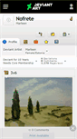 Mobile Screenshot of nofrete.deviantart.com