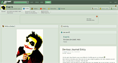 Desktop Screenshot of evan16.deviantart.com