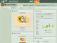 Tablet Screenshot of heechulpetals.deviantart.com