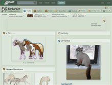 Tablet Screenshot of barbaro29.deviantart.com