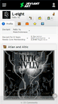 Mobile Screenshot of l-eight.deviantart.com