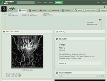 Tablet Screenshot of l-eight.deviantart.com