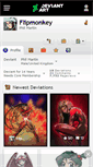 Mobile Screenshot of flipmonkey.deviantart.com