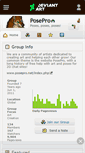 Mobile Screenshot of posepro.deviantart.com