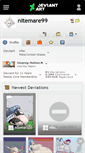 Mobile Screenshot of nitemare99.deviantart.com
