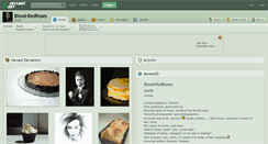 Desktop Screenshot of blood-redroses.deviantart.com