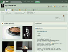 Tablet Screenshot of blood-redroses.deviantart.com