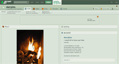 Desktop Screenshot of morrykins.deviantart.com