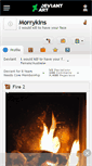 Mobile Screenshot of morrykins.deviantart.com