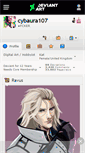 Mobile Screenshot of cybaura107.deviantart.com