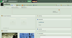 Desktop Screenshot of lordferret.deviantart.com