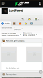 Mobile Screenshot of lordferret.deviantart.com