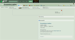 Desktop Screenshot of eeveelutions-leafeon.deviantart.com
